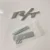 silver grill badge