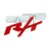 red grill badge