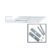 all silver grill badge